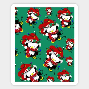 CHRISTMAS PENGUINS Magnet